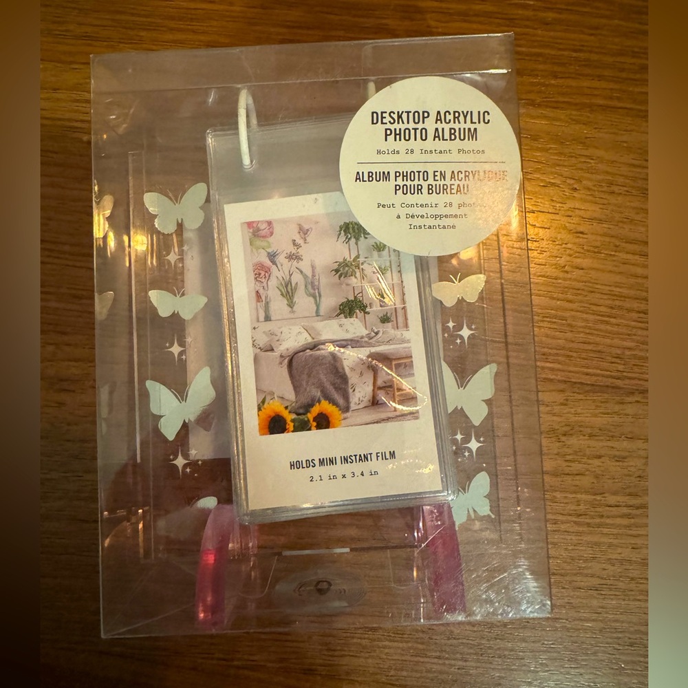 Mini instant film acrylic desktop frame